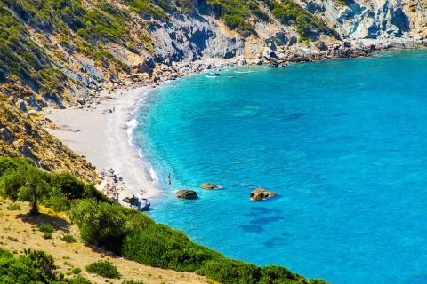 Lechouni Beach Skiathos: The Rocky Northern Escape Near Town