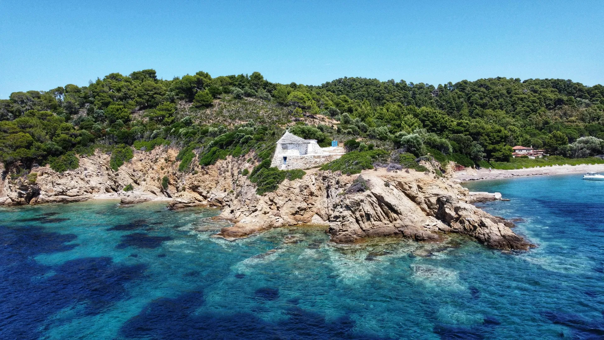Kastro Historic Boat Tour Skiathos | Ancient Capital Trip